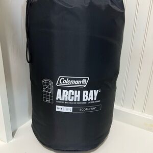 Coleman Arch Bay Ecotherm Sleeping Bag in Green